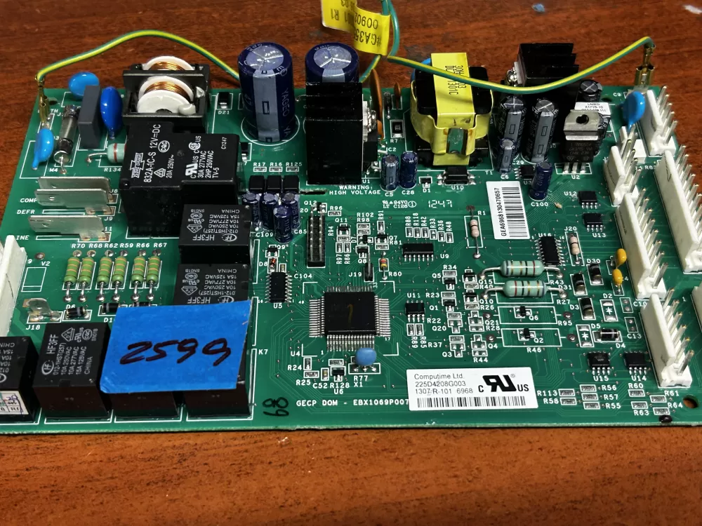 GE 225D4208G003 EBX1069P007 Refrigerator Control Board AZ184974 | GL2599