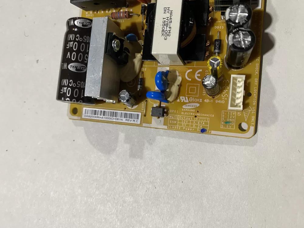 Samsung DA92 00486A Refrigerator Control Board AZ145949 | BK2445