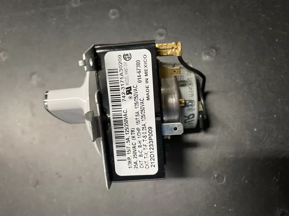 GE 212D1233P009 WE04X23134 AP5986379 WE4M361 4455190 PS11726740 WE4M316 Dryer Timer