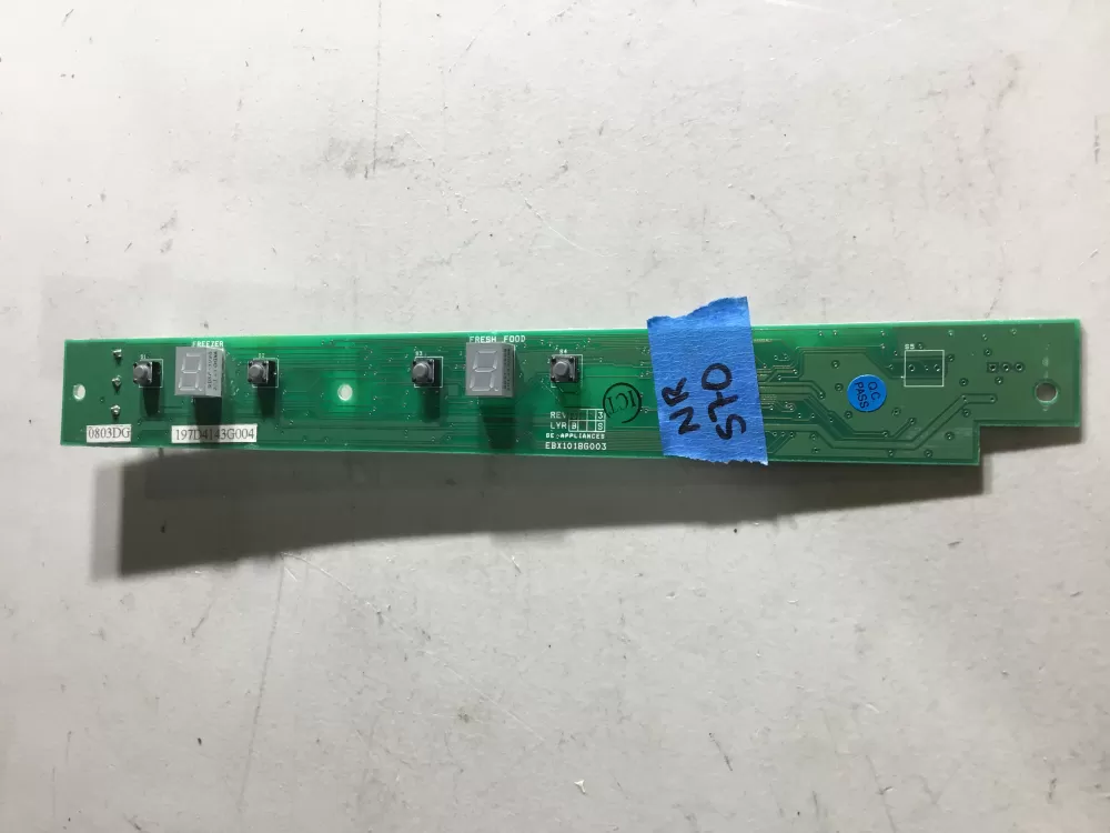 GE Refrigerator User Interface Board Dispenser wr55x10285 AZ47540 | NR570