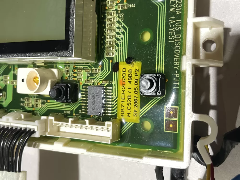 LG 6870EC9236A 6871ER2020B Washer Control Board AZ121740 | Wmv706
