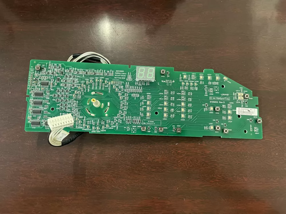 Whirlpool W10399099 Washer Control Board AZ41223 | KM1718