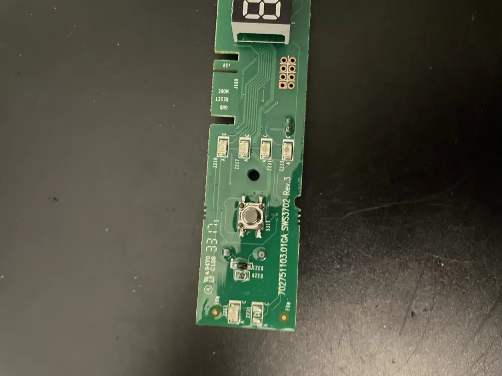 GE 265D1468G403 Dishwasher User Interface Control Board AZ96400 | KM1971