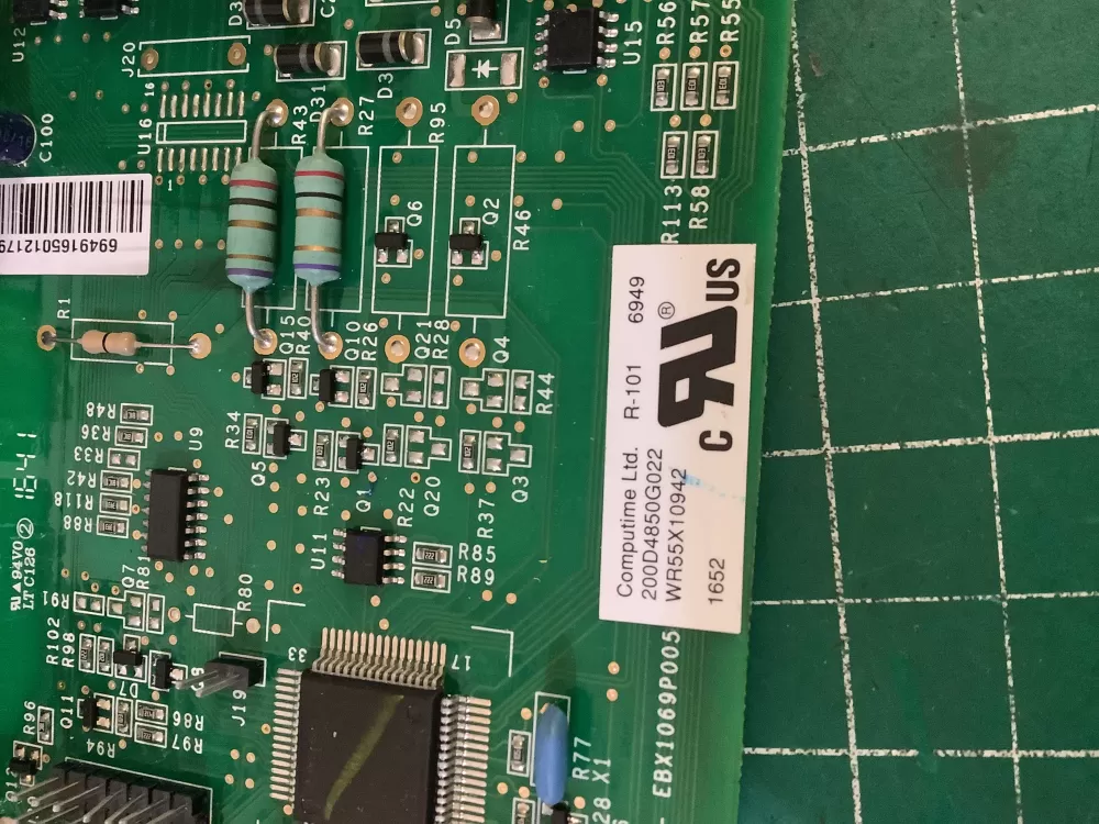 GE 200D6221G028 EBX1110P002 Refrigerator Control Board AZ193896 | NR604