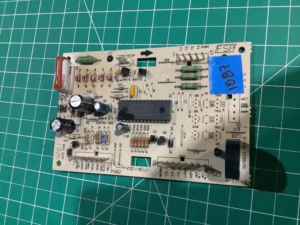 Kenmore Whirlpool WPW10116565 W10116565 Dryer Control Board AZ141673 | NR1087