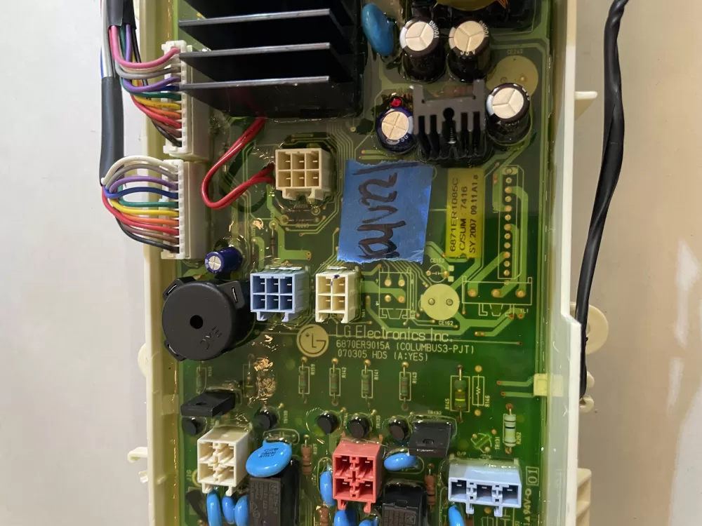 LG 6870EC9221A 6871EC2123G Washer Control Board AZ148884 | KMV22