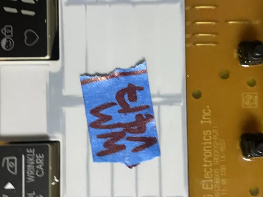 LG EBR63615906 Dryer Control Board AZ42066 | Wmv416