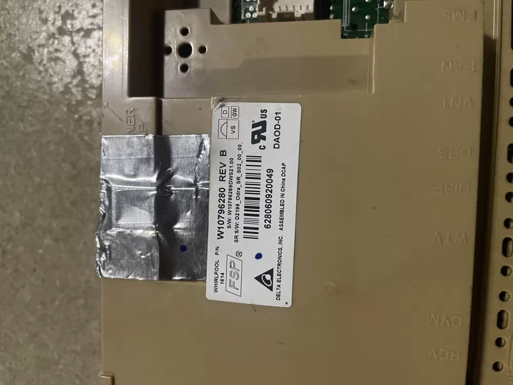 KitchenAid W10866116 Dishwasher Control Board AZ27916 | KM264
