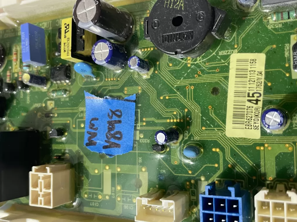 LG EBR62707645 Dryer Control Board AZ200264 | Wmv898