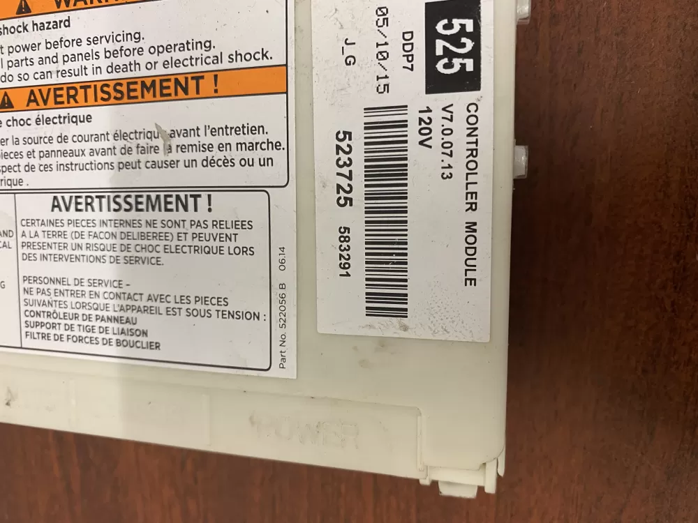 Fisher & Paykel 523725USP Dishwasher Control Board AZ38459 | BK669