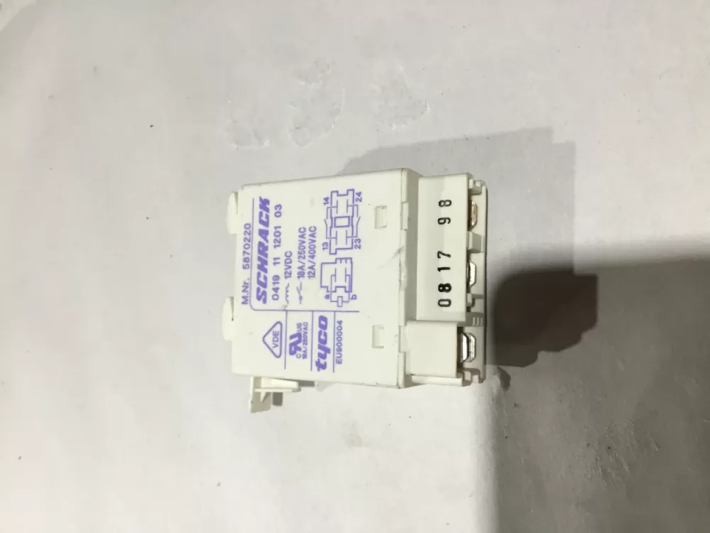 Miele 5870220 Dishwasher Heating Element Relay AZ102292 | Sl120