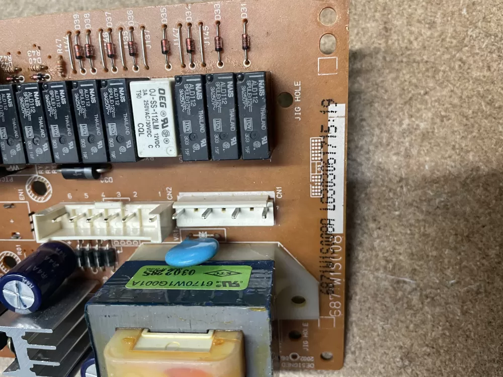 GE 6871W1S008A Microwave Control Board Display AZ20357 | KM1649