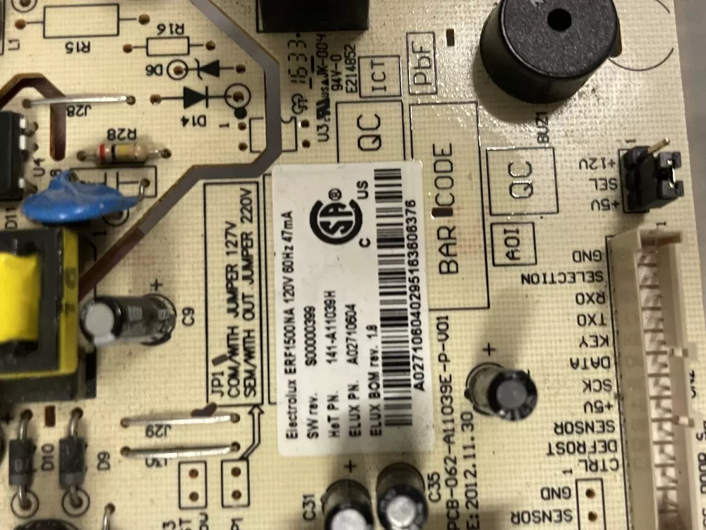 Frigidaire Kenmore A02710604 Refrigerator Control Board AZ218460 | Wm1574