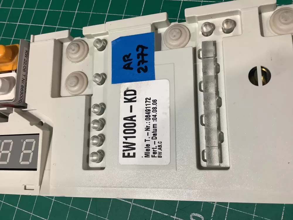 Miele 6491170 EW100A-KD Washer Control Board AZ199159 | AR2777