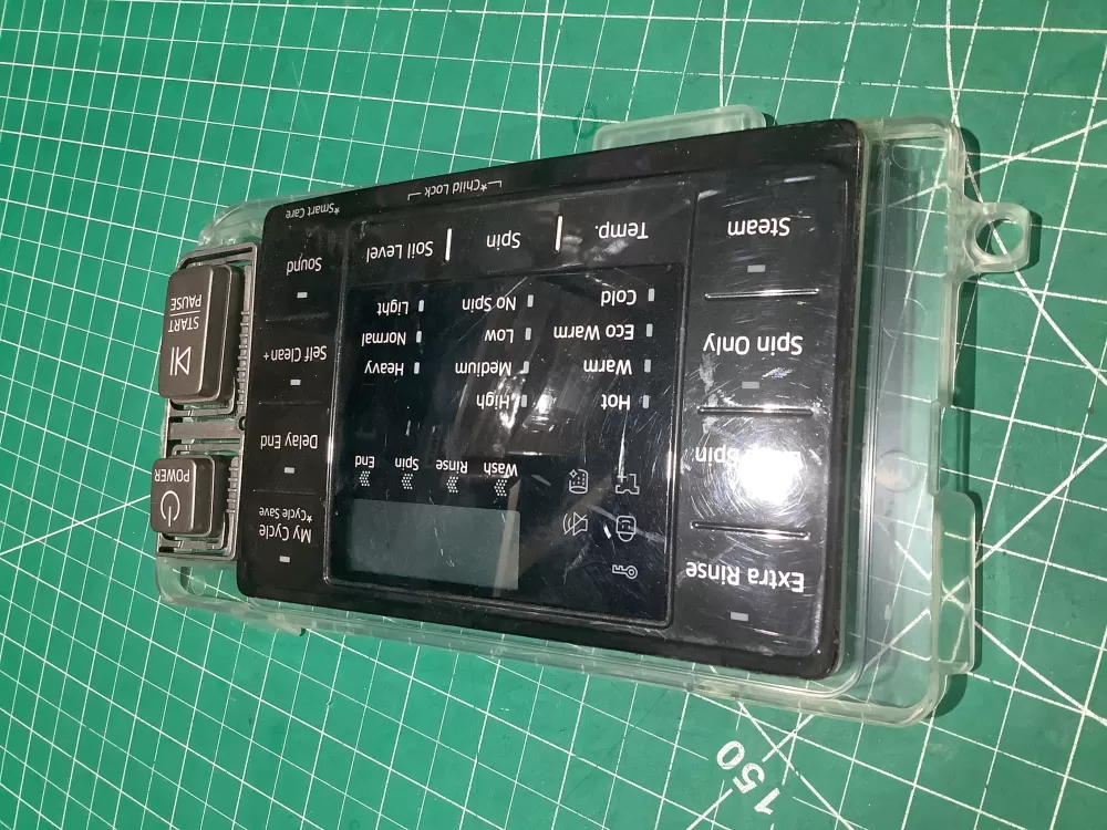 Samsung DC93-00376D DC64-03116B Washer Control Inlay