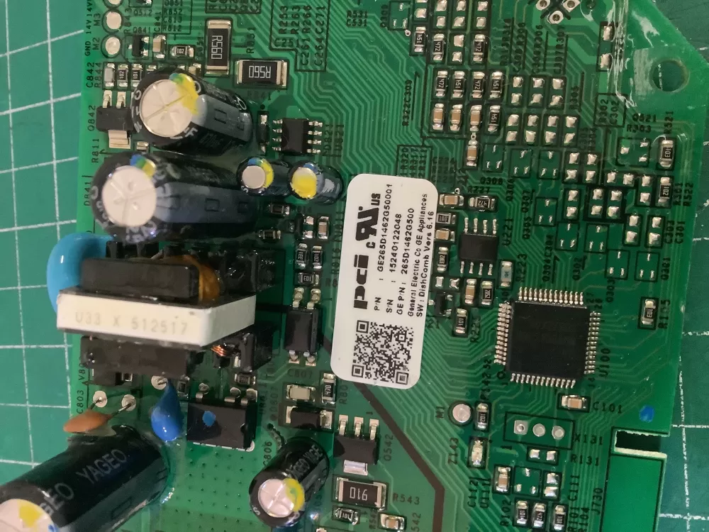 GE 265D1462G500 WD21X24899 AP6972062 WD21X21916 WD21X24797 4931110 PS12726418 WD21X24116 Dishwasher Control Board