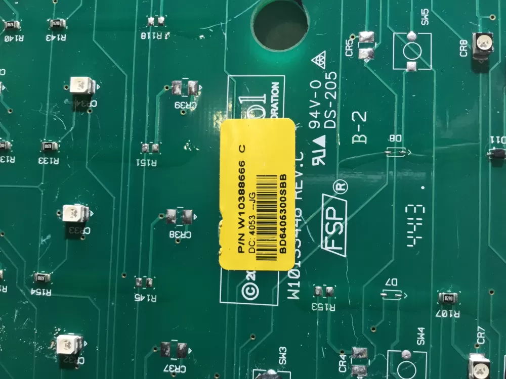 Maytag Whirlpool W10388666 Dryer Control Board AZ45664 | NRV418