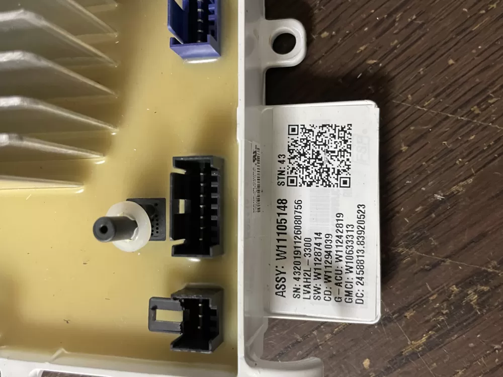 Whirlpool W11105148 Washer Main Control Board AZ46945 | Wm638