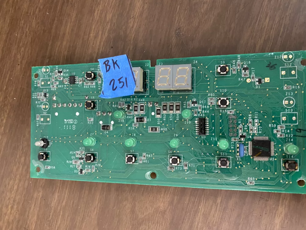 GE 200D7355G074 Refrigerator Control Board Dispenser AZ30839 | BK251