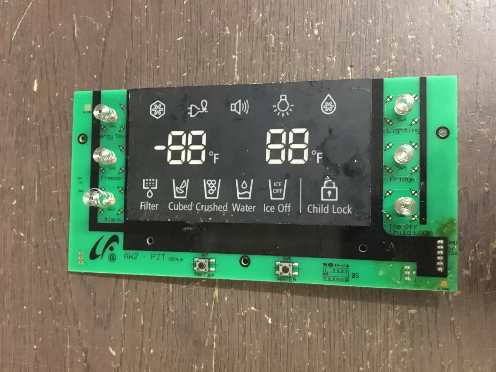 Samsung DA41-00540J   DA41-00540 Refrigerator Control Board Display