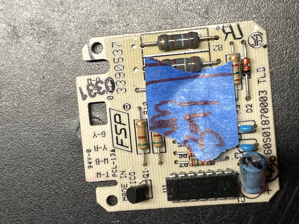 Whirlpool Maytag W10476828 Dryer Moisture Sensor Control Board AZ36656 | Wm391