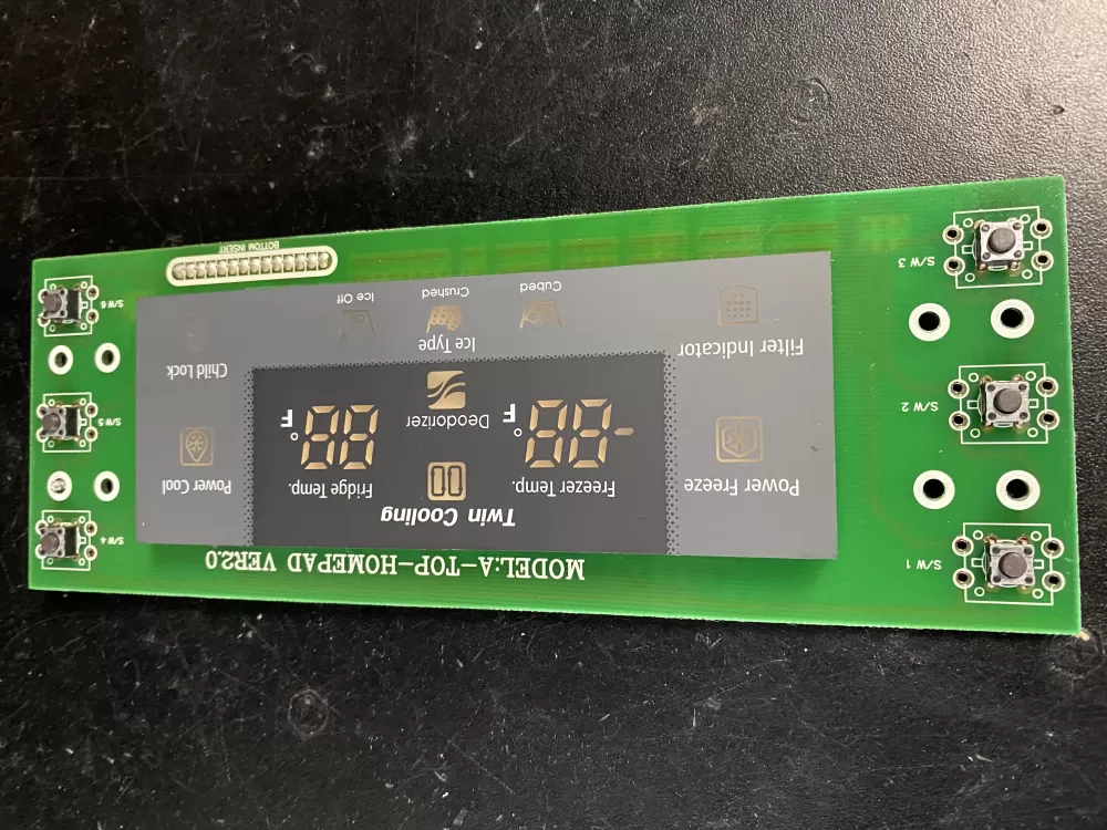 Samsung  Whirlpool DA41-00170A Refrigerator Control Board Dispenser