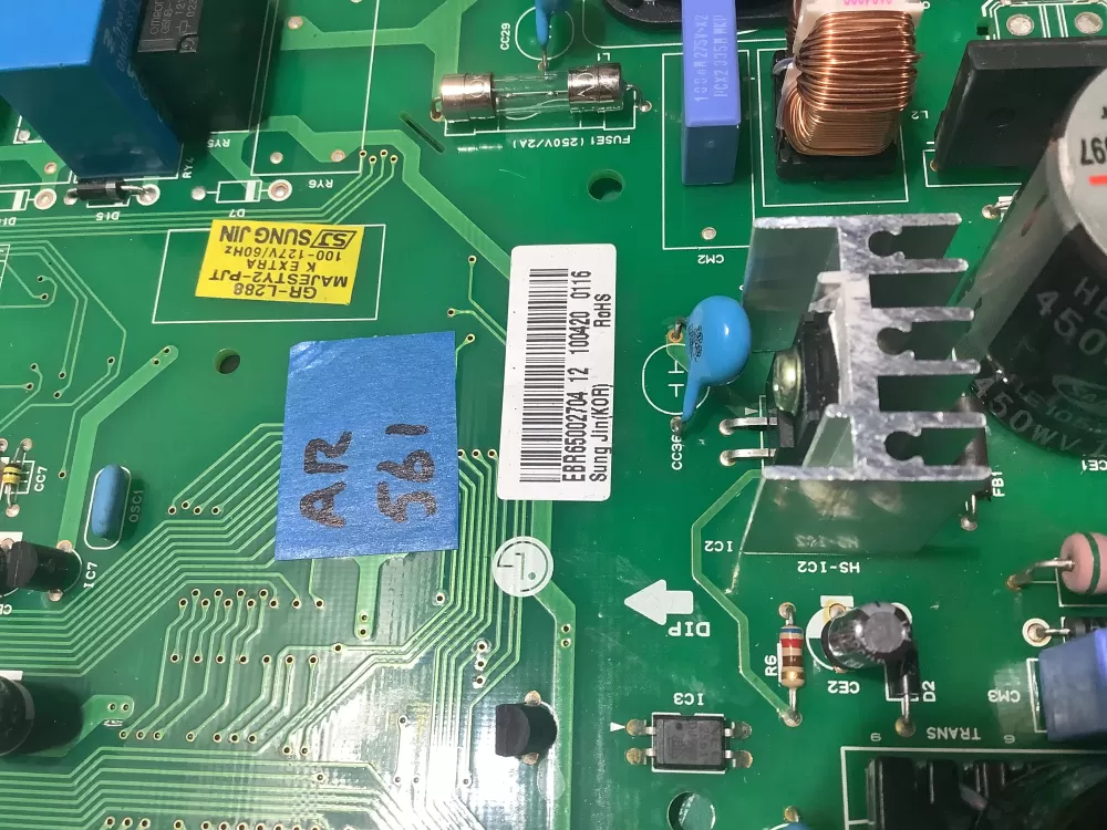 LG EBR65002704 Refrigerator Control Board AZ187998 | AR561