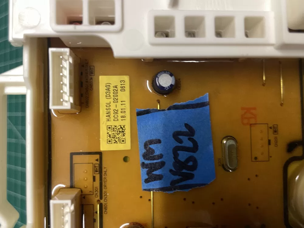 Samsung DC92 02002A Washer Control Board AZ202646 | Wmv822