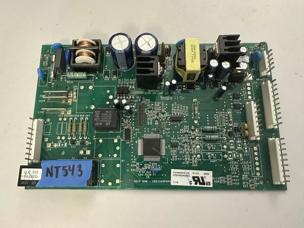 GE WR55X10968 EBX1069P005 Refrigerator Control Board Main AZ1910 | NT543