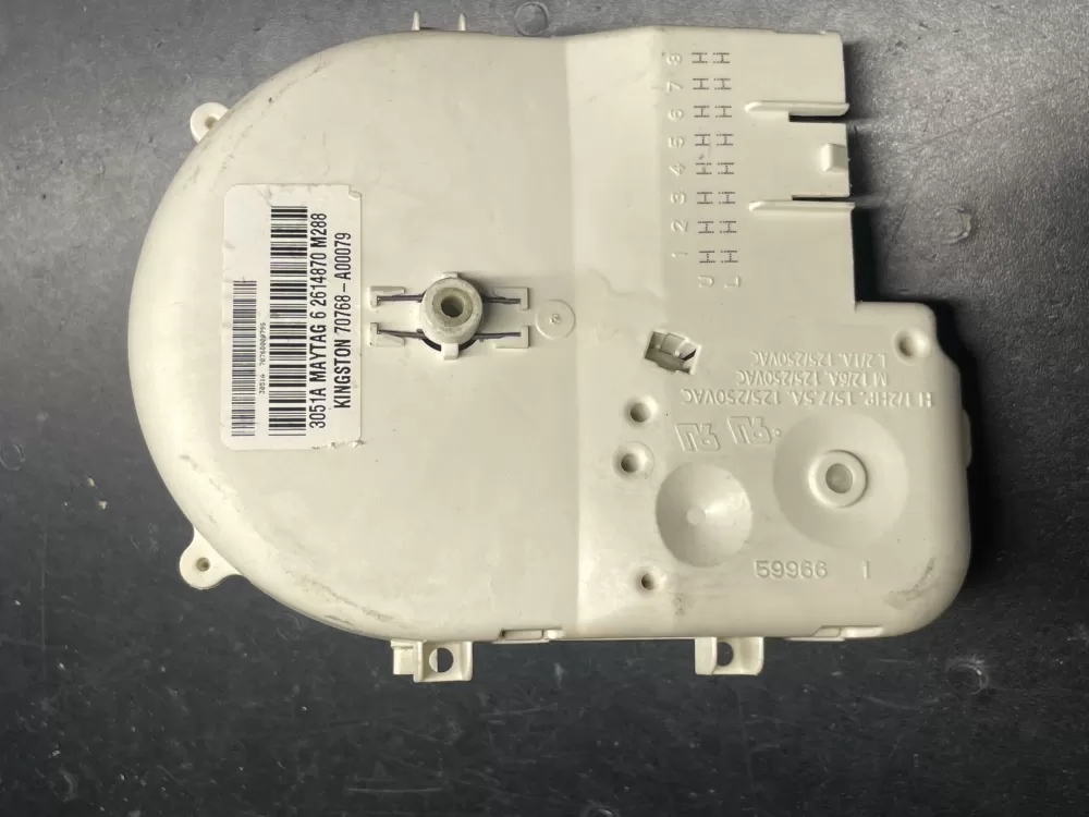 Maytag 6 2614870 Washer Timer Control AZ36176 | Wm371
