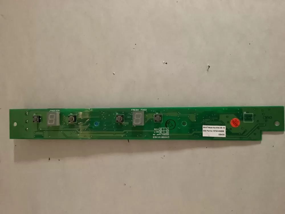 GE 197D4143G008 Refrigerator Control Board