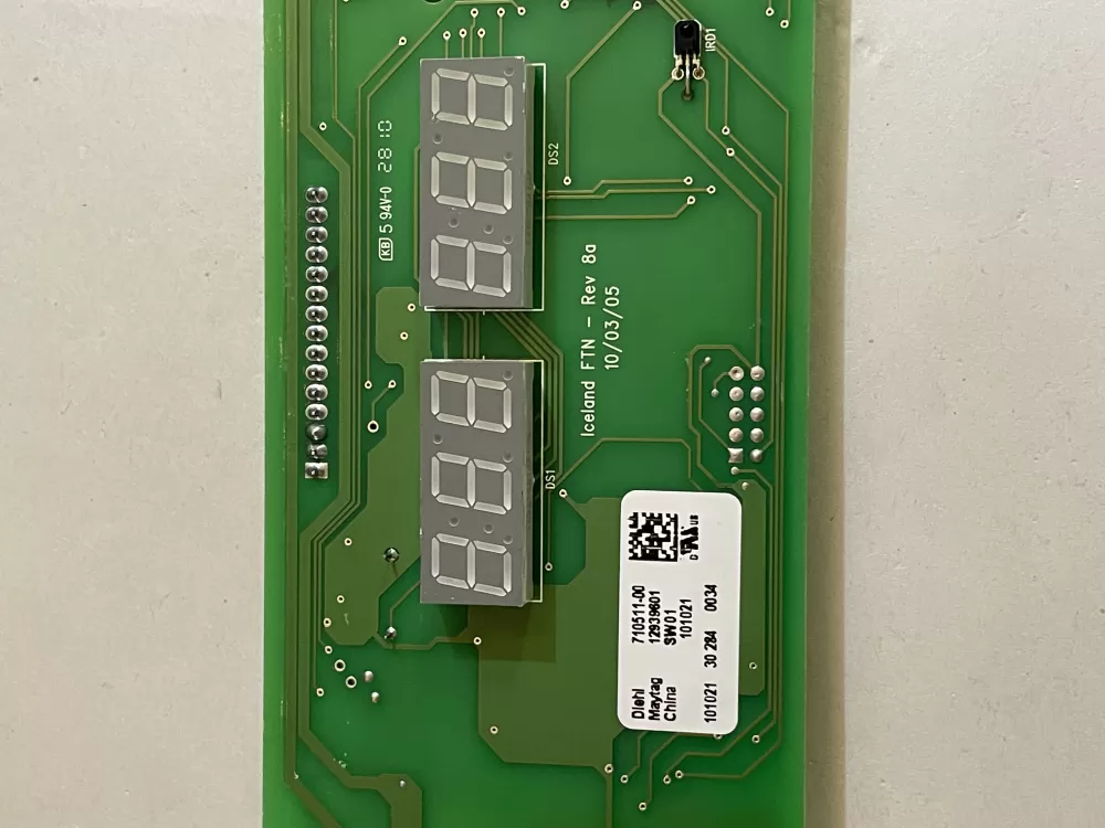 Maytag Amana 12939601 Refrigerator Control Board Dispenser AZ149940 | KM2126