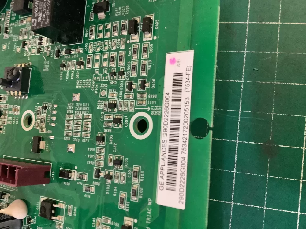 GE WH22X36498 290D2226G004 Washer Control Board AZ203423 | NR327