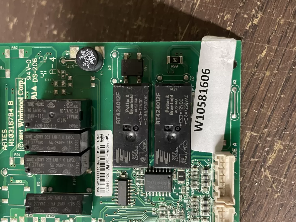 Roper Estate WPW10581606 PS11756527 Refrigerator Control Board AZ49371 | Wm1808