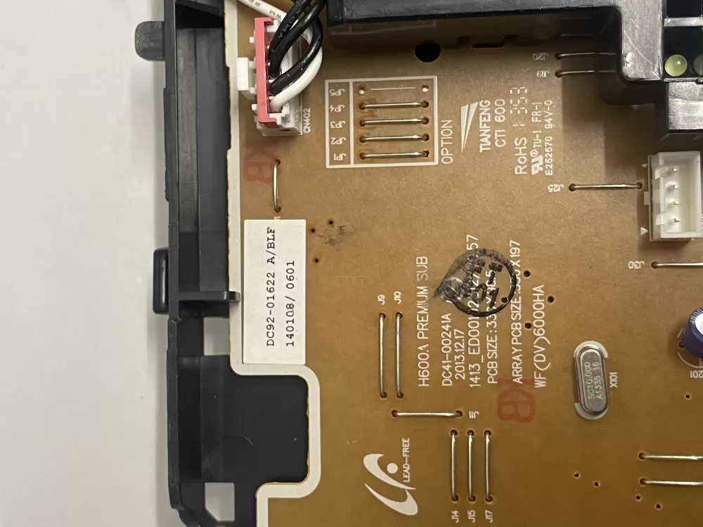 Samsung Washer Control Board DC92-01622A AZ206135 | KMV850