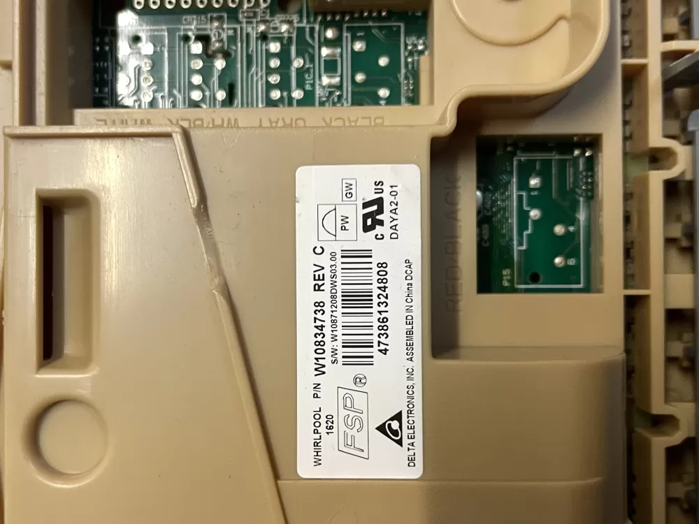 Whirlpool W10834738 W10876147 Dishwasher Control Board AZ217541 | Wm1328