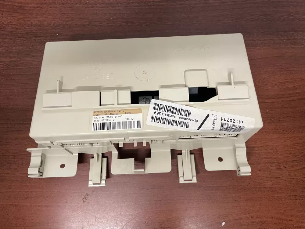 Whirlpool 46197022125201  4619 70221252 01	 Washer Control Board