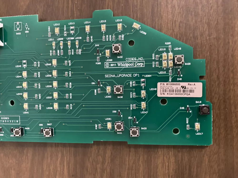 Whirlpool W10566880 Washer Control Board AZ32059 | BK1677
