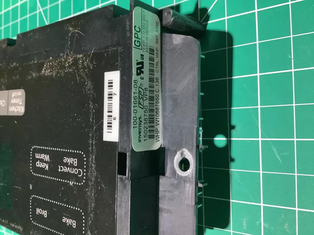 Whirlpool W10687550 Range Control Board AZ129488 | NR2323