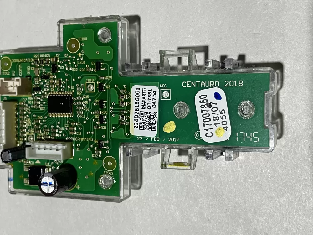 GE 234D2618G001 WE04X27284 Dryer Control Board AZ147971 | KM2469