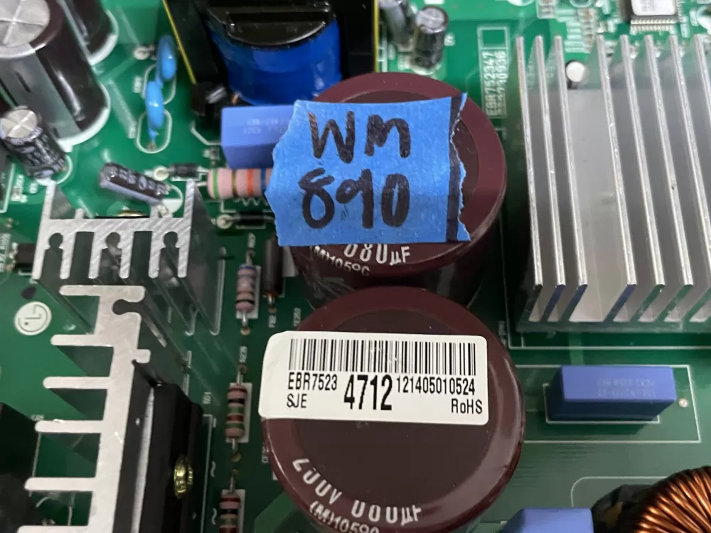 Kenmore LG EBR75234712 Refrigerator Control Board AZ102474 | Wm890