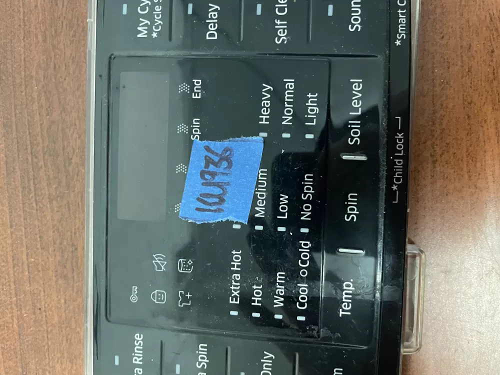 Samsung DC92-01607J DC94-06643A Dryer UI Control Board AZ44004 | KM936