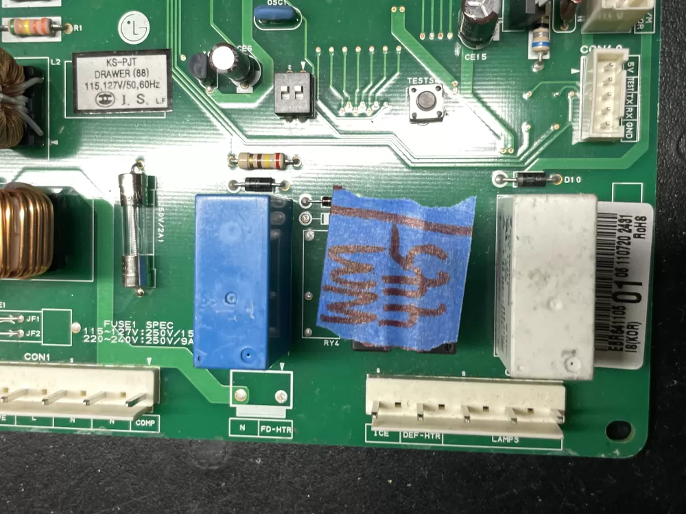 Kenmore EBR64110501 Refrigerator Main Control Board AZ35866 | Wm445