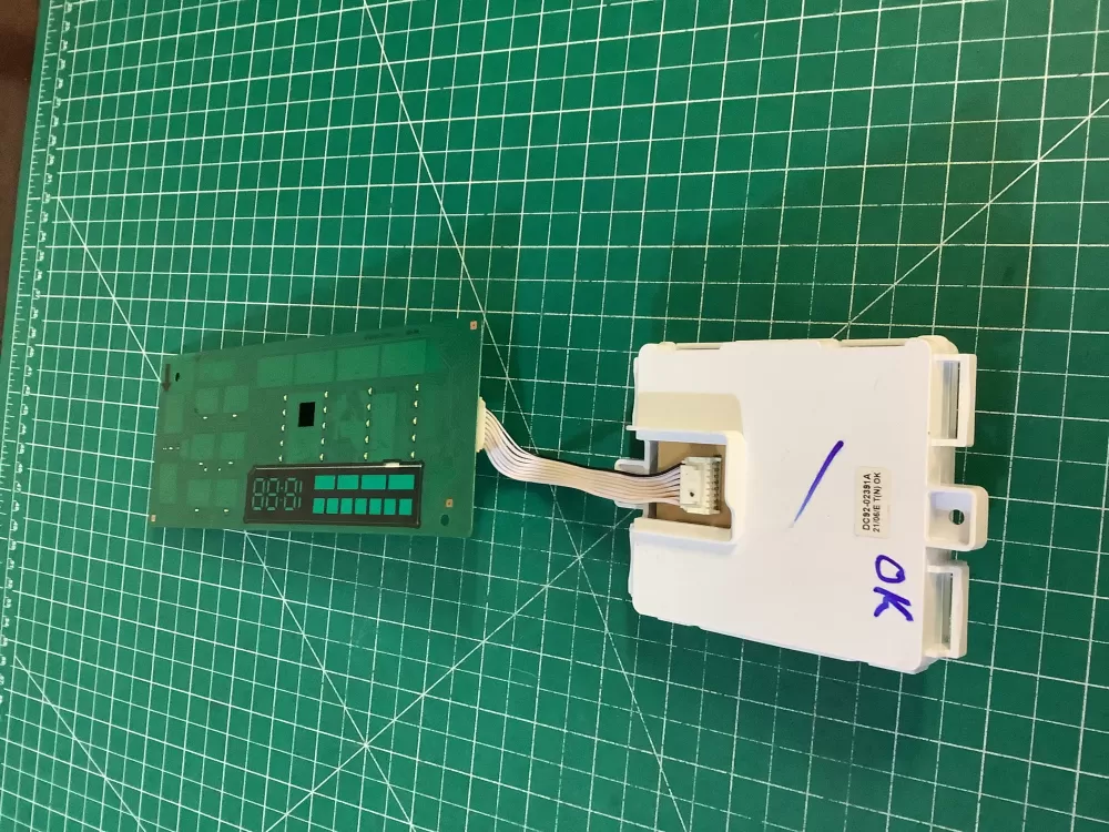 Samsung DC92-02394D Washer Display Control Board AZ209057 | NR796