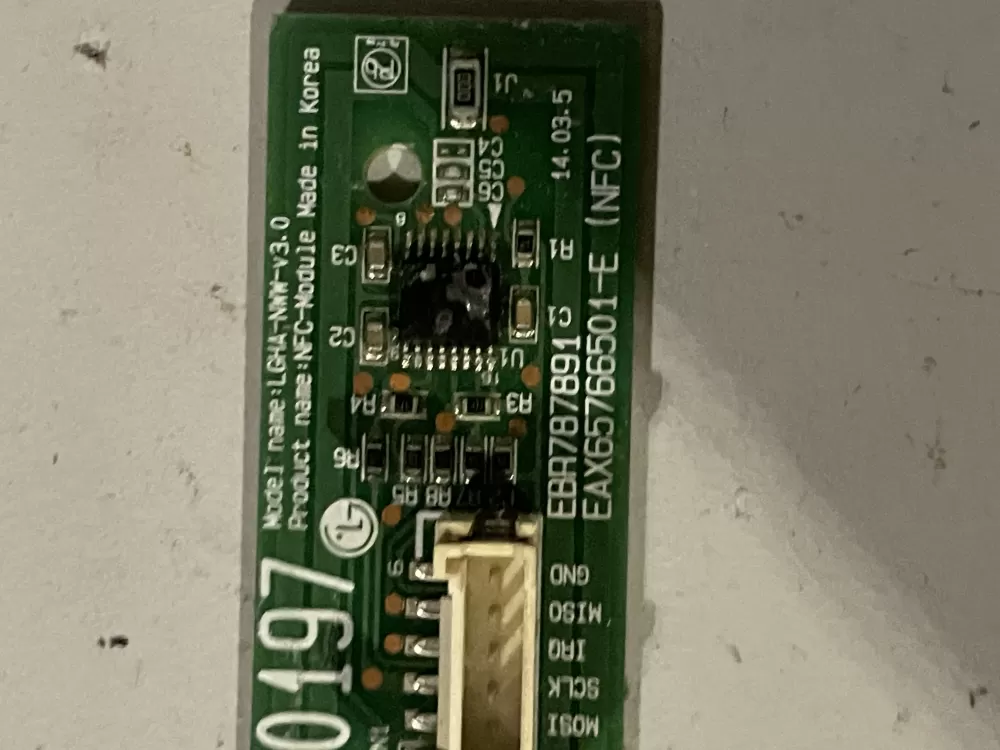 LG EBR78789101 Washer Control Board AZ32589 | Wm250