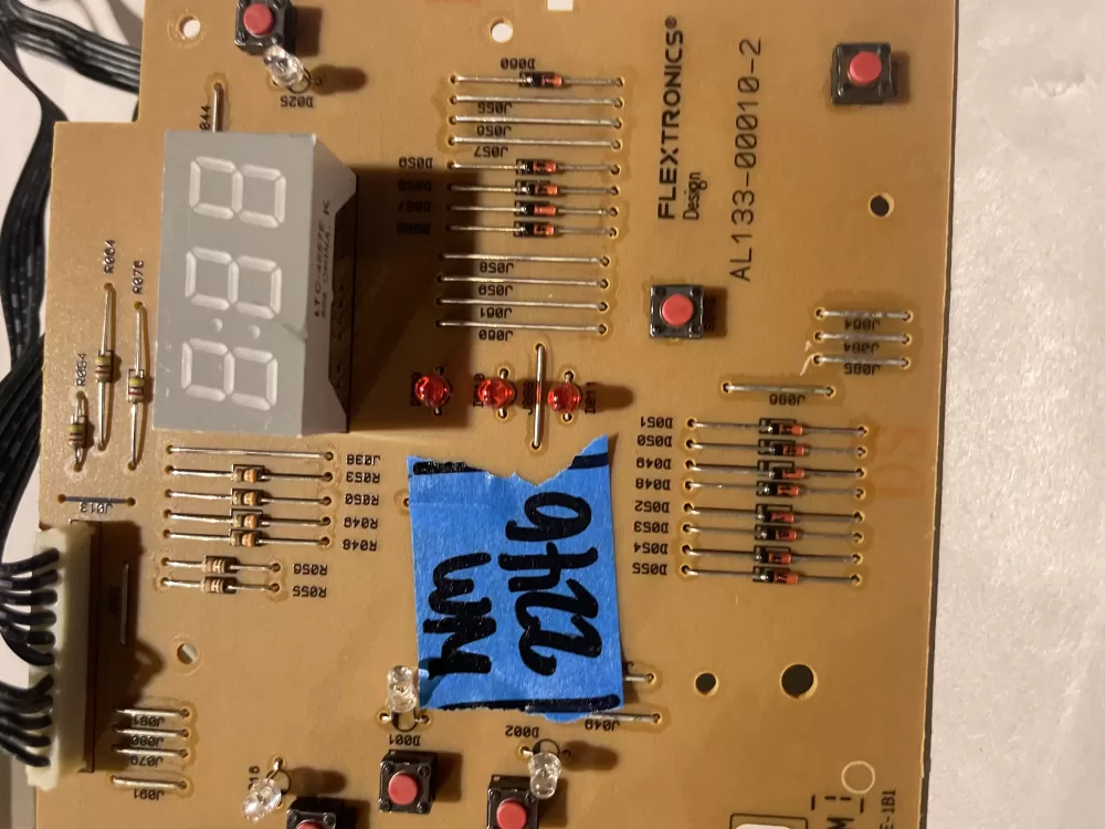 Whirlpool AL133 00010 2 Washer Control Board AZ122780 | Wm2246