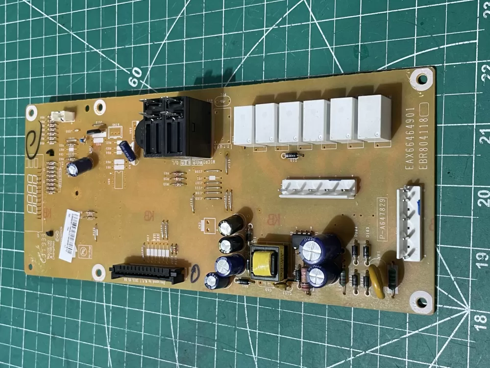 LG  Kenmore EBR80411804  AP7223334  EAX66464901 Microwave Control Board Panel