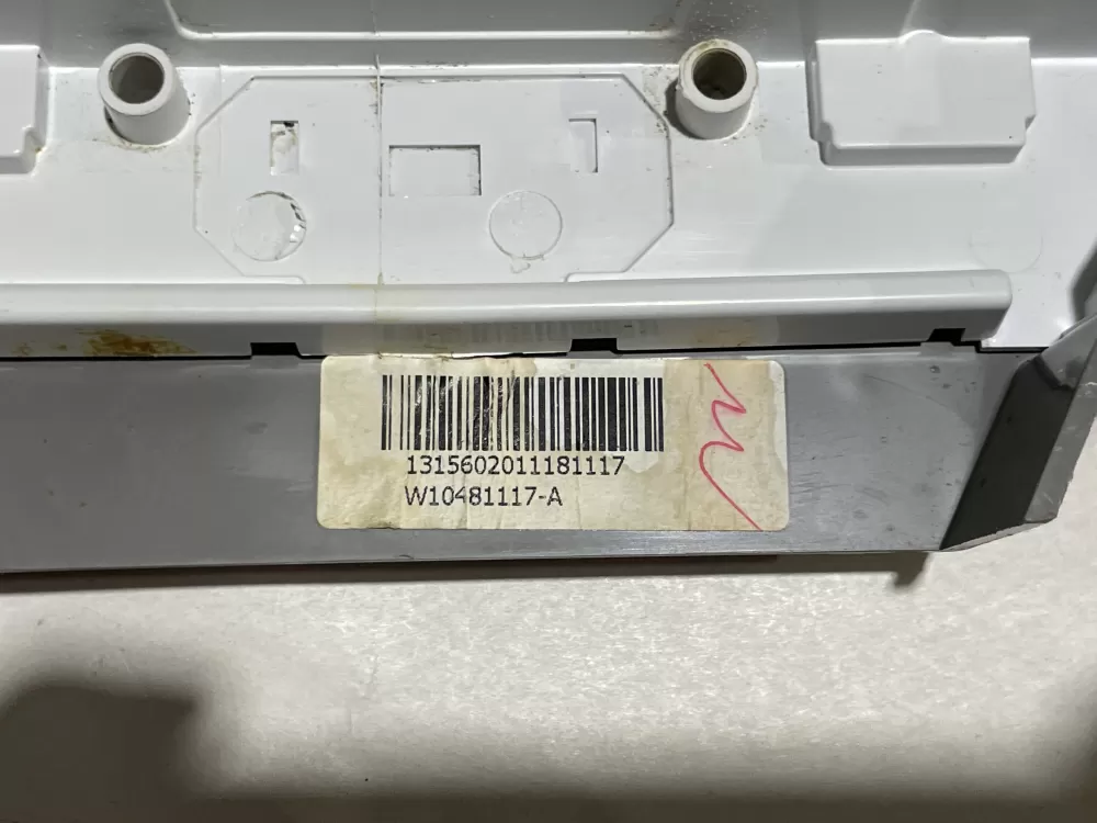 KitchenAid W10195795 W10481117 Dishwasher Control Panel AZ141489 | Wmv528