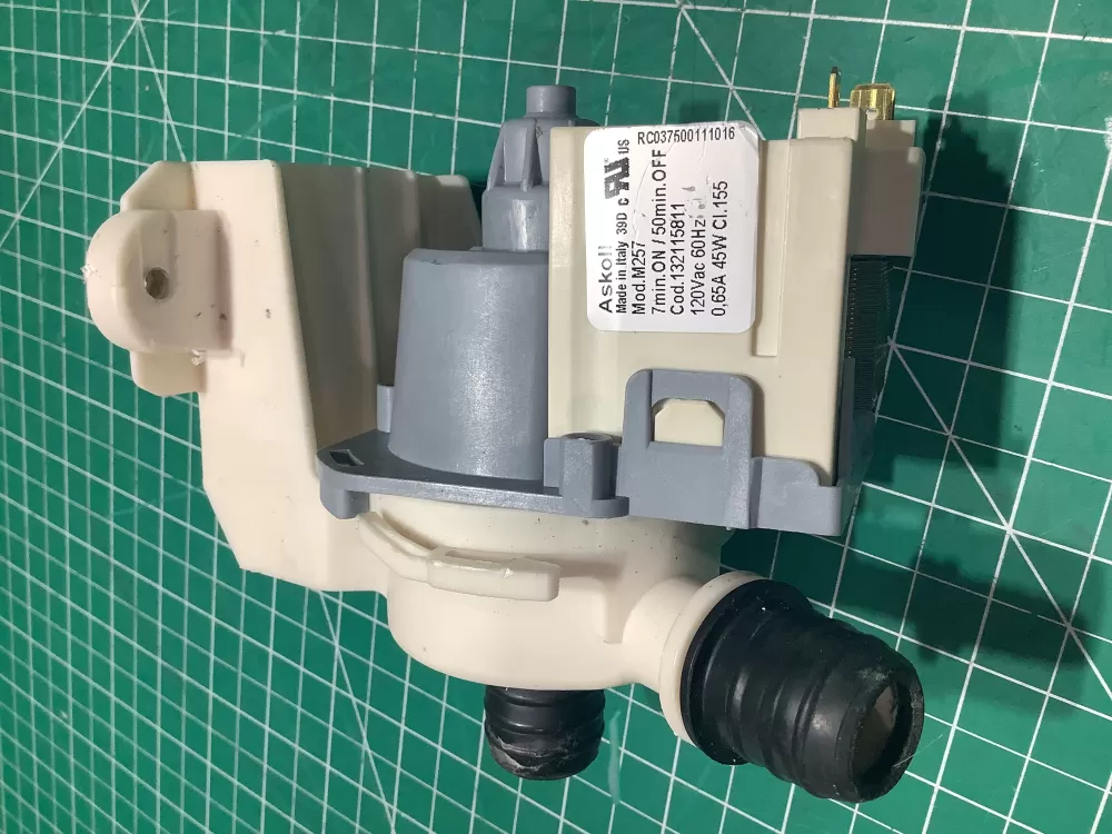 Electrolux  GE  Frigidaire 132115811 Washing Machine Drain Pump