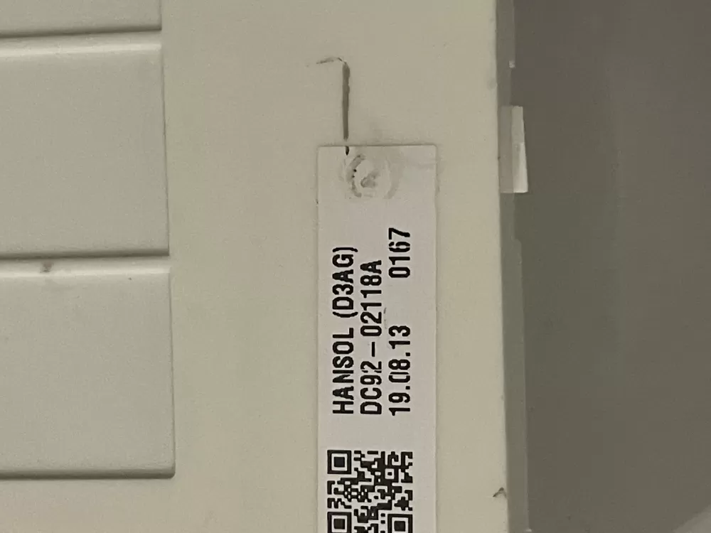 Samsung DC92 02118A Washer Control Board AZ31325 | Wmv157